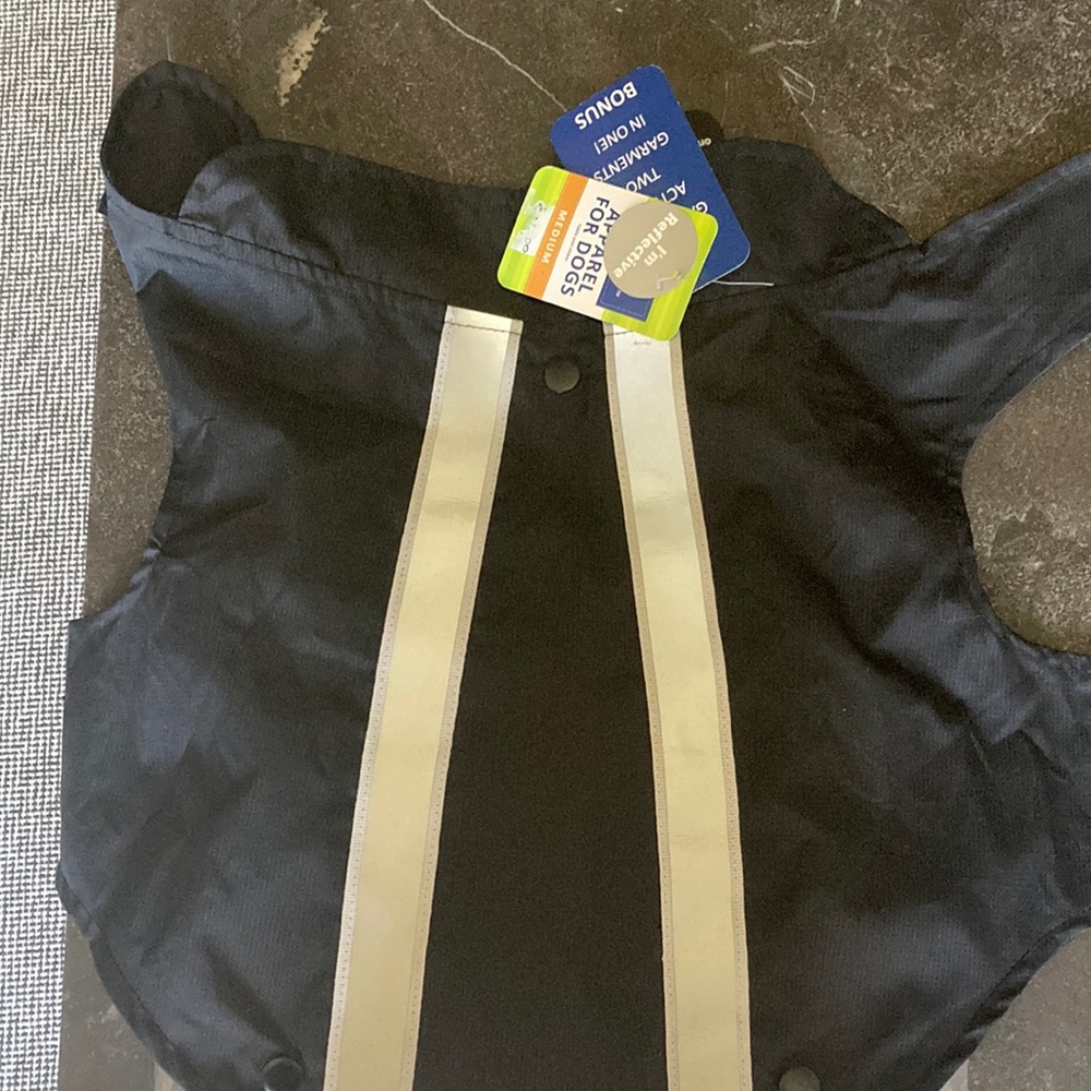 Reflective Doggie Raincoat